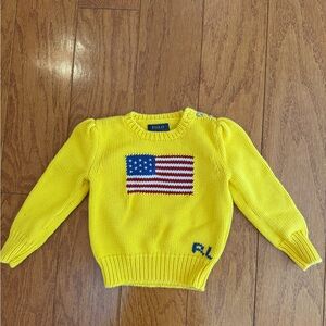 Polo by Ralph Lauren Yellow Flag Sweater